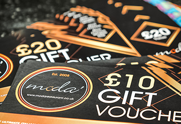 Moda Gift Vouchers