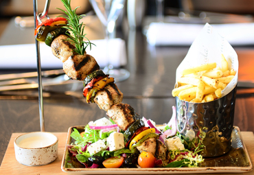 Moda's Signature dish Pollo Spiedino